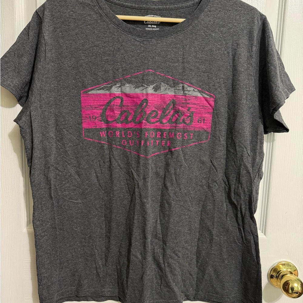 Cabela's Charcoal Graphic Tee